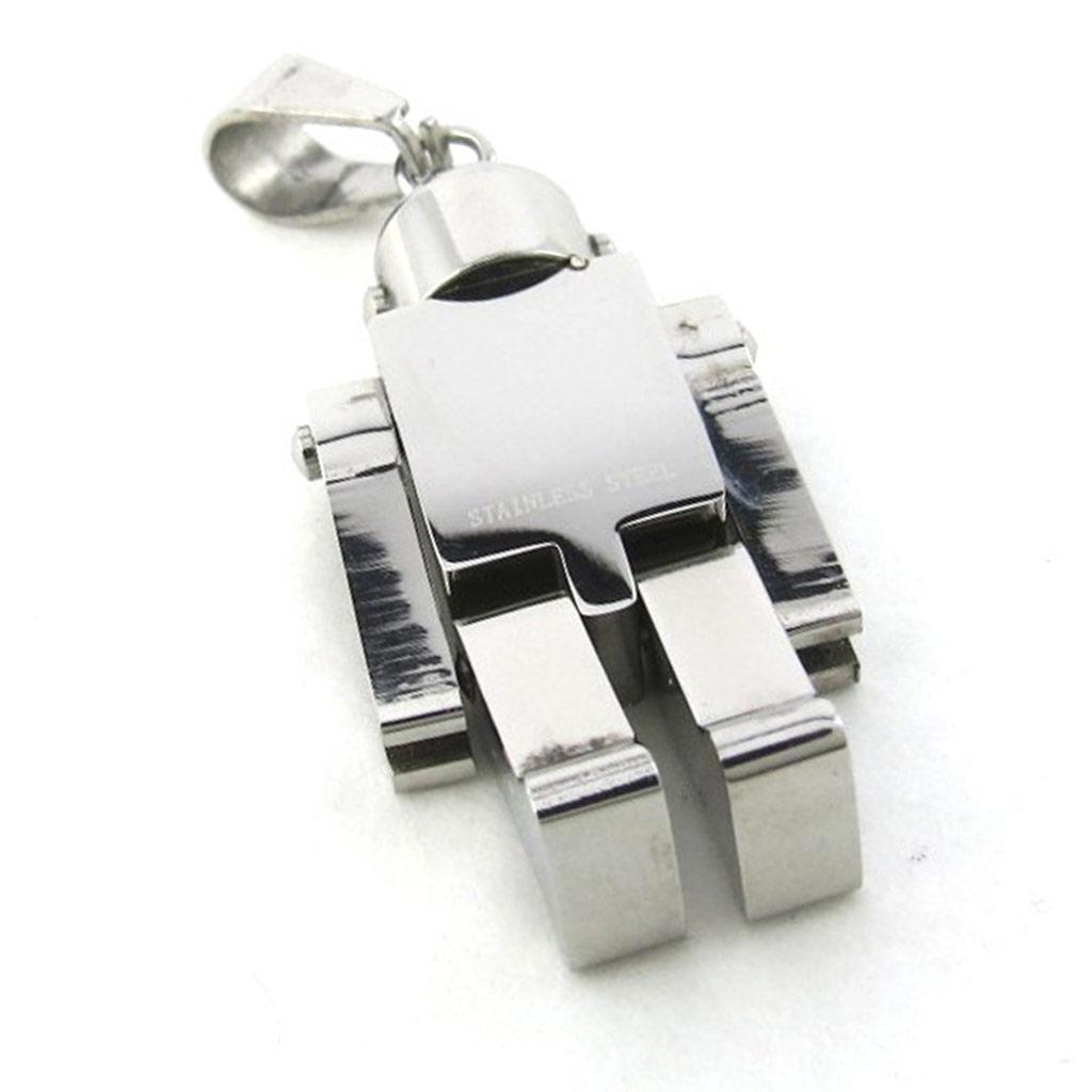 Les Trésors De Lily [M1839] - Steel Pendant 'Articulated Robot'