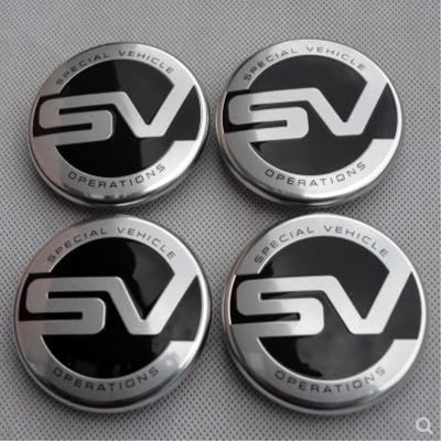 4X 62mm SV İngiltere bayrağı Tekerlek jant kapağı Amblemi L/ve R/over R/ANGE R/OVER LR2 LR3 LR4 R/ANGE L/VE R/OVER Spor 2.5 inç