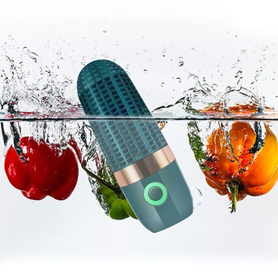 Automatische Obst- und Gemüsewaschmaschine, tragbar, OH-Ionen, wiederaufladbar über Typ-C, kabelloser Fleischhormon-Zersetzer, Lebensmittelreiniger, Reiniger
