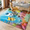 The Octonauts6 Printed Absorbent Washable Carpet, Non-Slip Bathroom Mats, Kitchen Rugs, Yoga Mat,Living Room Entrance, Camping Picnic Rugs