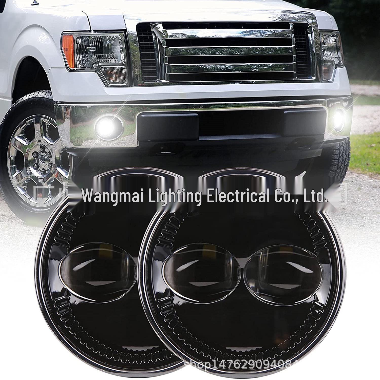 

Ford F150 (06-14) Front Bumper LED Fog Light Kit - New Round Assembly