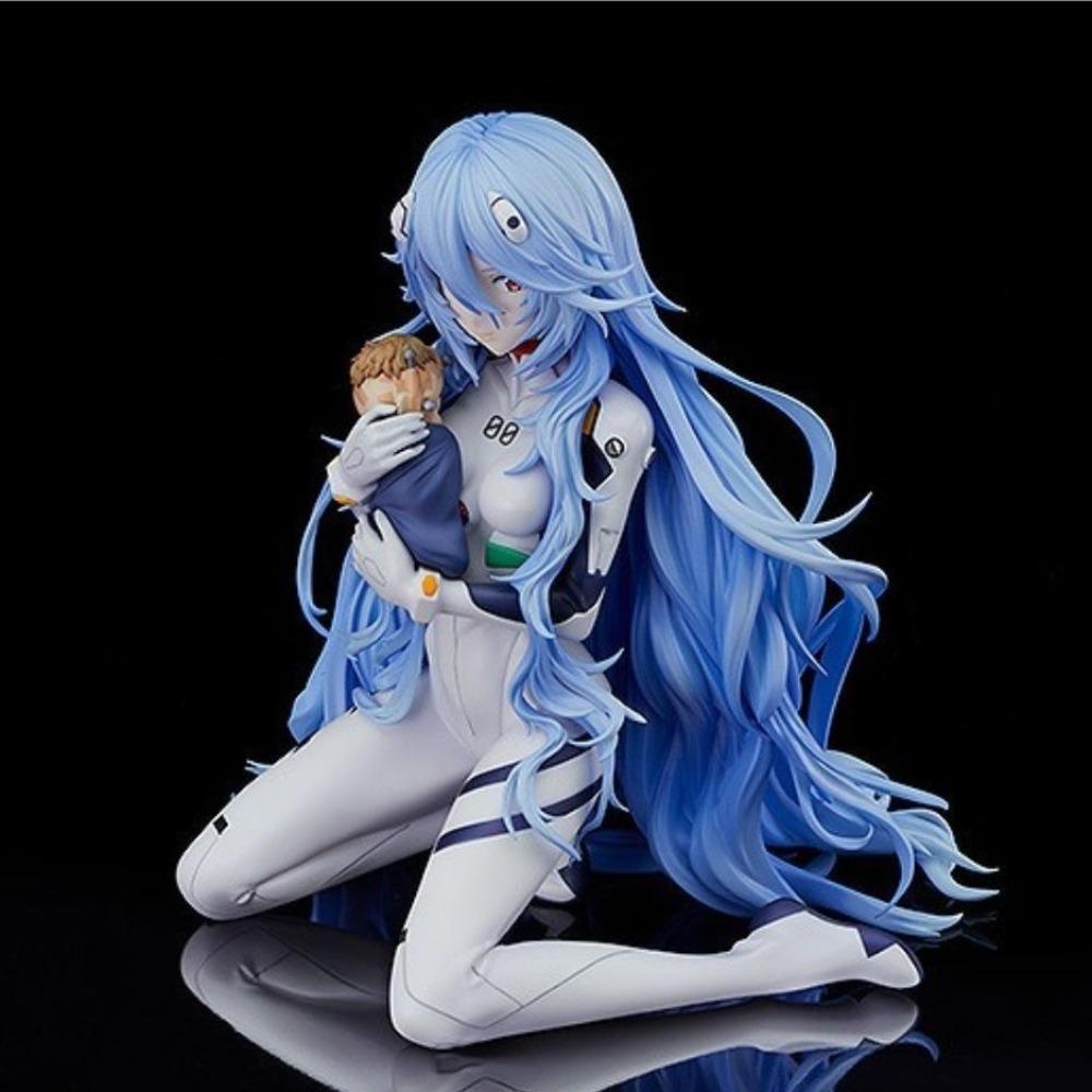 5.12in/13cm Anime NEON GENESIS EVANGELION Figure Ayanami Rei Action Figures PVC Statue Scale Ratio Model Collection Toys  Playsetss Gift Presents