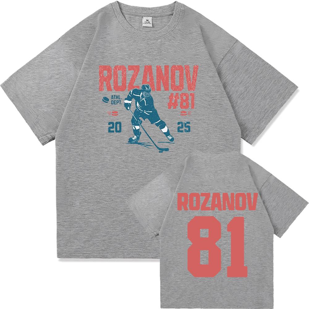 81 Rozanov Boston Bears Merch Women Unisex T-shirt Heated Rivalry TV Graphic Print Tshirts Short Sleeve O-neck Female T Shirt Tops