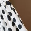 Women's Retro Polka Dot High-Waist A-Line Skirt