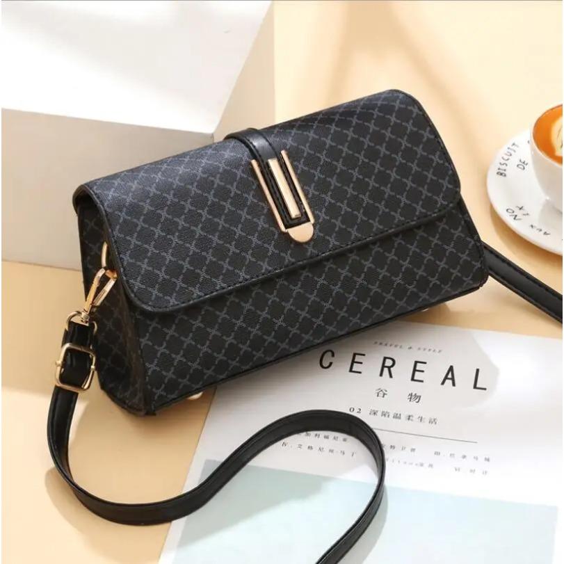 Poșetă pentru doamnă, nouă, cu imprimare retro, geantă messenger pentru doamnă, geantă de umăr pentru femei sălbatice, geantă pentru telefon mobil, geantă mică pentru doamnă