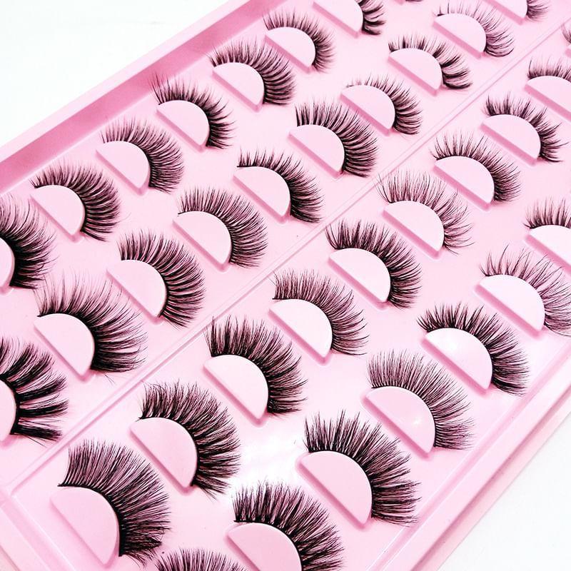 Lashie - Assorted Natural / Dense Multipack False Eyelashes (Various Designs)