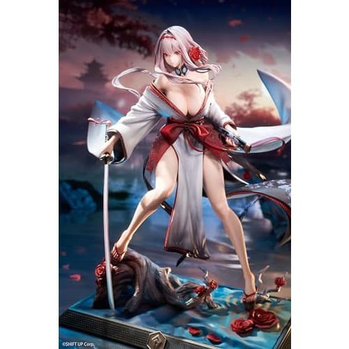 Hobby Sakura Goddess of Victory: NIKKE [Deluxe Edition] Guren: Black Shadow Longing Flower 1/4 Scale, Approximately 450mm, PVC & ABS, Pre-painted Comp