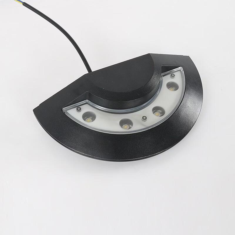 

Outdoor LED Semicircular Wall Lamp