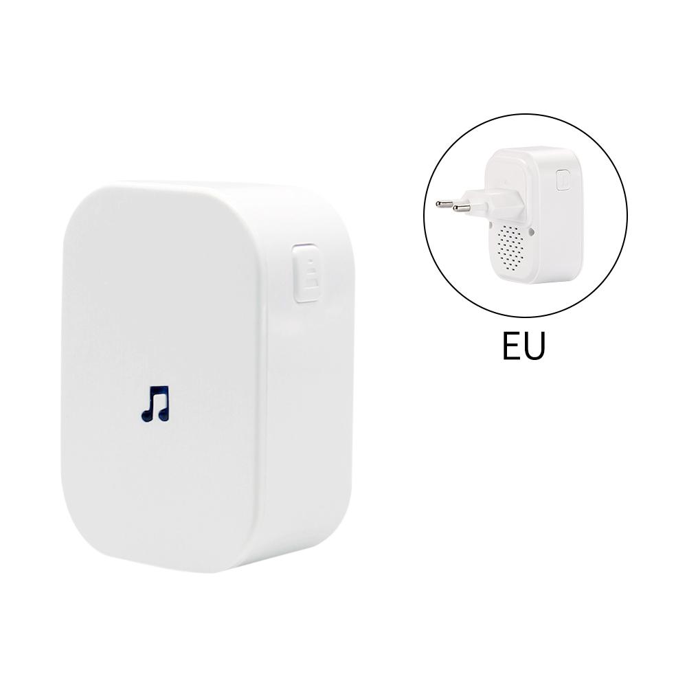 Fuers Wireless Doorbell Home Welcome Smart Door Bell 150M Long Wireless Distance 32 Songs Home Welcome Chimes Ringtone Colorful