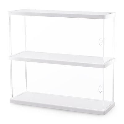 Display Figure Acrylic Front Door Assembly Figure Horizontal Type Krs14 [kuriiro] Case, Case, Case, Type, Type, Showcase, Shelf, (2 Tiers)