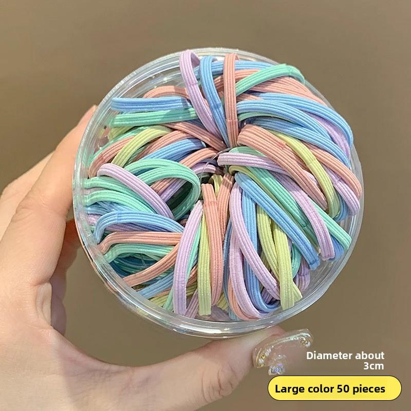 

Highly Elastic Durable Children s Hair Ties That Won t Damage Hair Standard version 1box