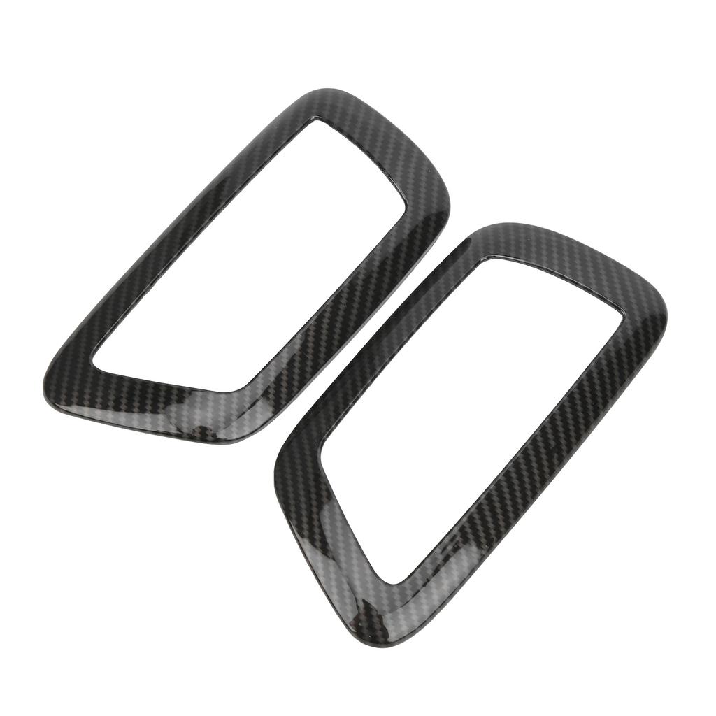 2pcs Interior Door Handle Panel Cover Trim Vehicle Inner Decoration Fit for   2016‑2020 2 Doors