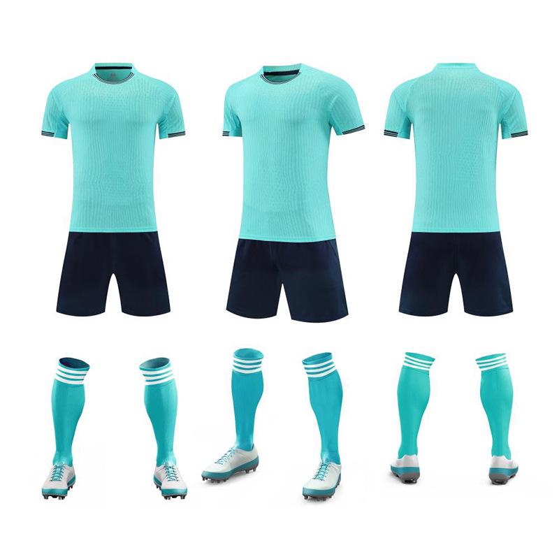 Breathable Sweat-Wicking Football Kit: Personalized Adult & Child Jersey Set for Match & Training 4XL
