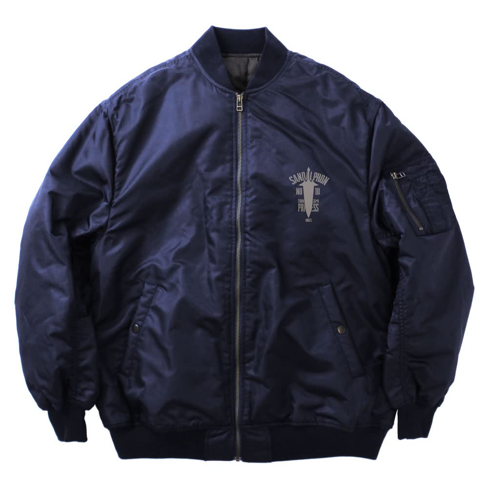 Nijigen Cospa Date A Live IV Yatogami Tohka "Sandalphon" MA-1 Jacket Navy, Size L