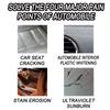 Car Interior Parts Liquid Leather Plastic Renovator Refreshing Restorer Foam Cleaner Spray Refurbishment Paste for Auto