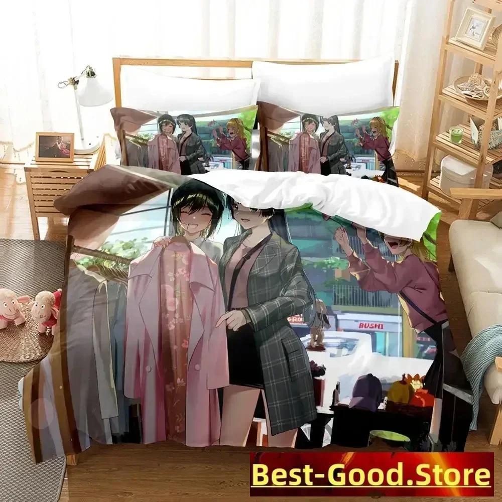D4DJ All Mix BBedding Set Duvet Cover Sheet Printed Bed Set Pillowcase Bed Full Queen King Size Comforter Bedroom