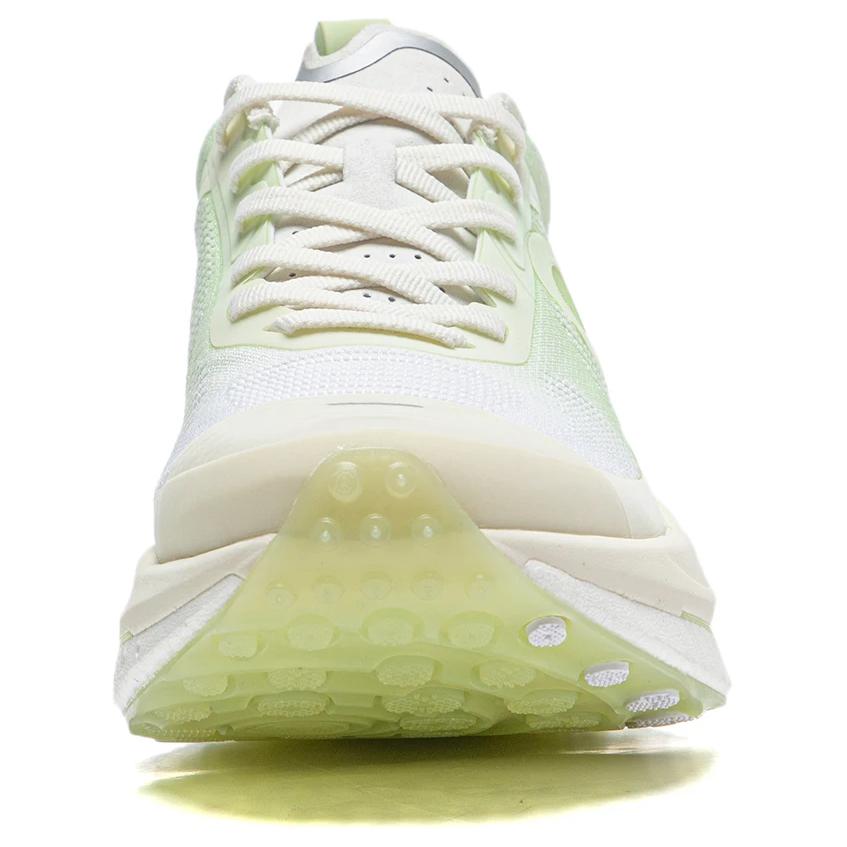 New LiNing Shadow CRC Cushioning, Wear Resistant Low Top Casual Running Shoes Women's White Green AZGT018-14
