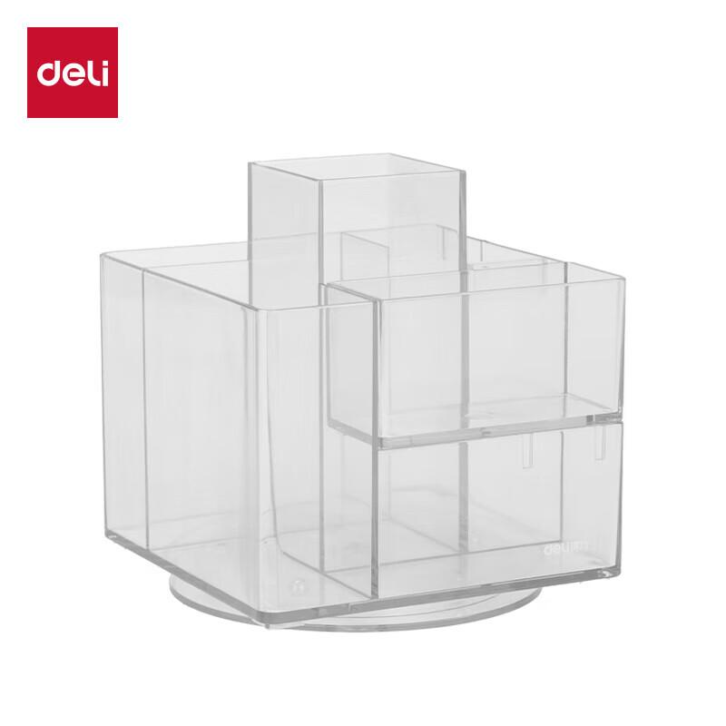 Deli Creative Rotating Desktop Organizer & Pen Holder