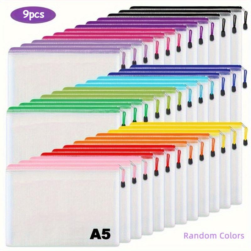

9/18/25 A5 File Bags - Waterproof Mesh Bags Suitable for Schools, Offices, and Travel | Durable Storage