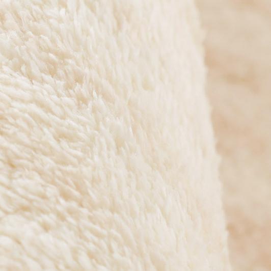 Cream Color Living Room Decoration Round Rug Thickened Cloakroom Anti-slip Mat French Style Rugs for Bedroom Home Plush Carpet