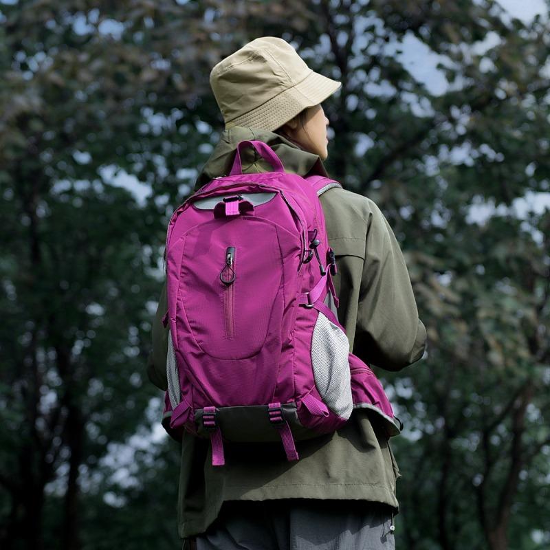 Large Capacity Mountaineering Backpack for Men Women Lightweight Outdoor Hiking Bag Simple Travel Backpack