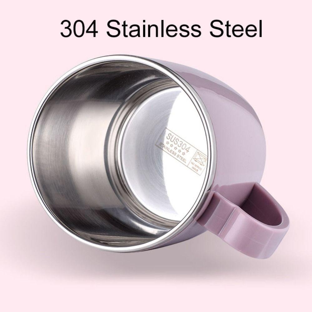 304 Stainless Steel Thermos Mug 350ml Kid Milk Cup Drinkware Thermal Coffee Cup Student