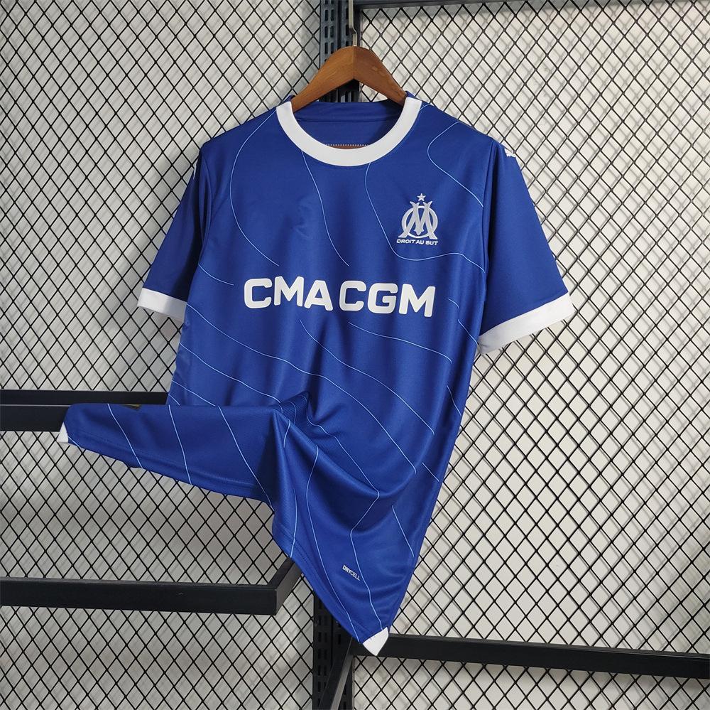 2425 French club Marseille Lyon Monaco sports football jersey short-sleeved home and away jersey men s printed number S