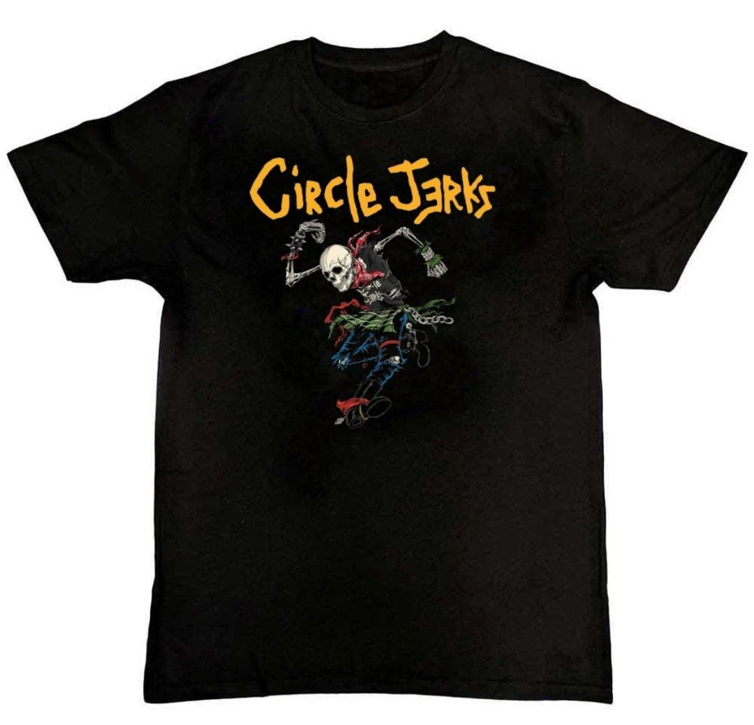 HOT NEW Circle Jerks band Graphic Print Unisex Mens T-Shirt S M L XL 2 3 4 XL L
