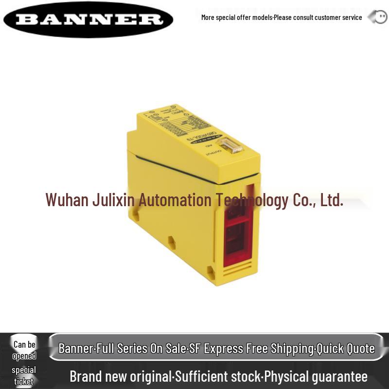 

Q85BB62DL-B BANNER Photoelectric Sensor/Switch - New, Original, In Stock