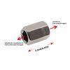 Quick Install Hexagonal Bit Adapters Magnetic Coupling Metal Steel 3/16 To 5/16 Hexagonal Adapters For Underwater