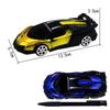 1PC Creative Children's PVC Supercar Model Toy Fashion Pull Back Car Children's Entertainment Vehicles Toys Collection Gift Toys