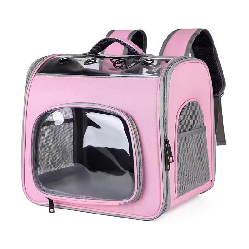 Pet Cat Carrier Bag Outdoor Travel Backpack for Cats Small Dogs Breathable Cat Carrying Bag Suitable for Cats Within 7.5kg