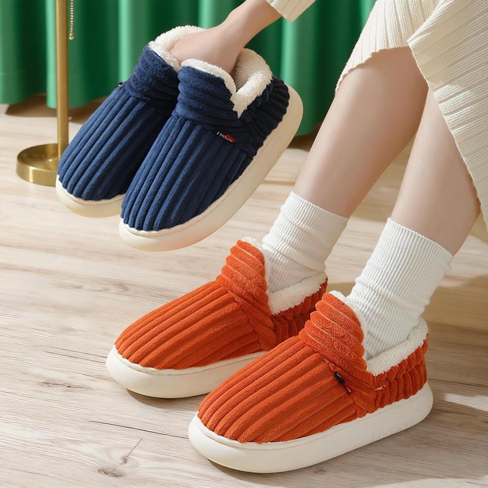 Shoes women's cotton shoes new snow boots piled thickened cotton shoes fashionable versatile women's boots cold-proof and warm cotton boots