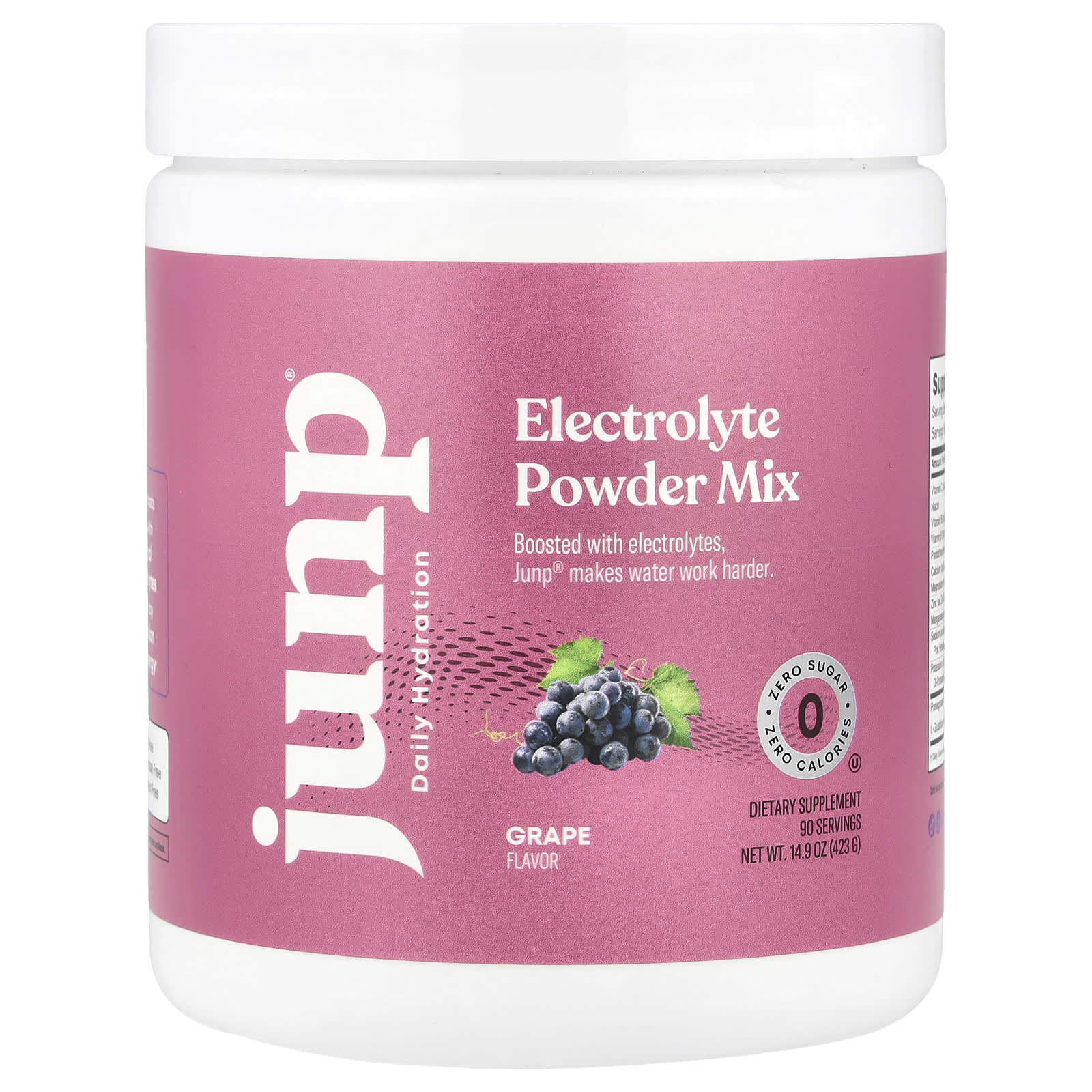 

Electrolyte Powder Mix, Grape Flavor, 423G(14.9Oz)