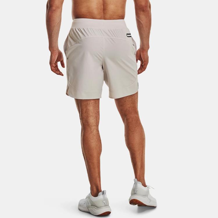 Under Armour Project Rock Teplákové šortky Pánské Spodní díly Šedé 1377812-289