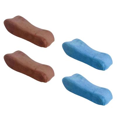 2 szt. Ergonomiczne podkładki podłokietników Poduszki podłokietników Zdejmowane podkładki na ramiona Zmywalne podkładki podłokietników Poduszki podpierające łokcie do krzesła biurkowego