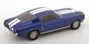FREESTYLE KK Scale Scale Ford Mustang GT Fastback 1968 Blue Finished Product KKDC181394 1/18 Metallic/White