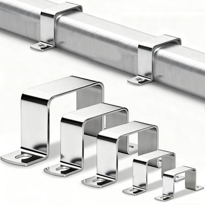 Pince d'angle droit en acier inoxydable 304 pour tube carré 40x40mm - Ensemble de supports d'angle droit pour outils de quincaillerie de construction
