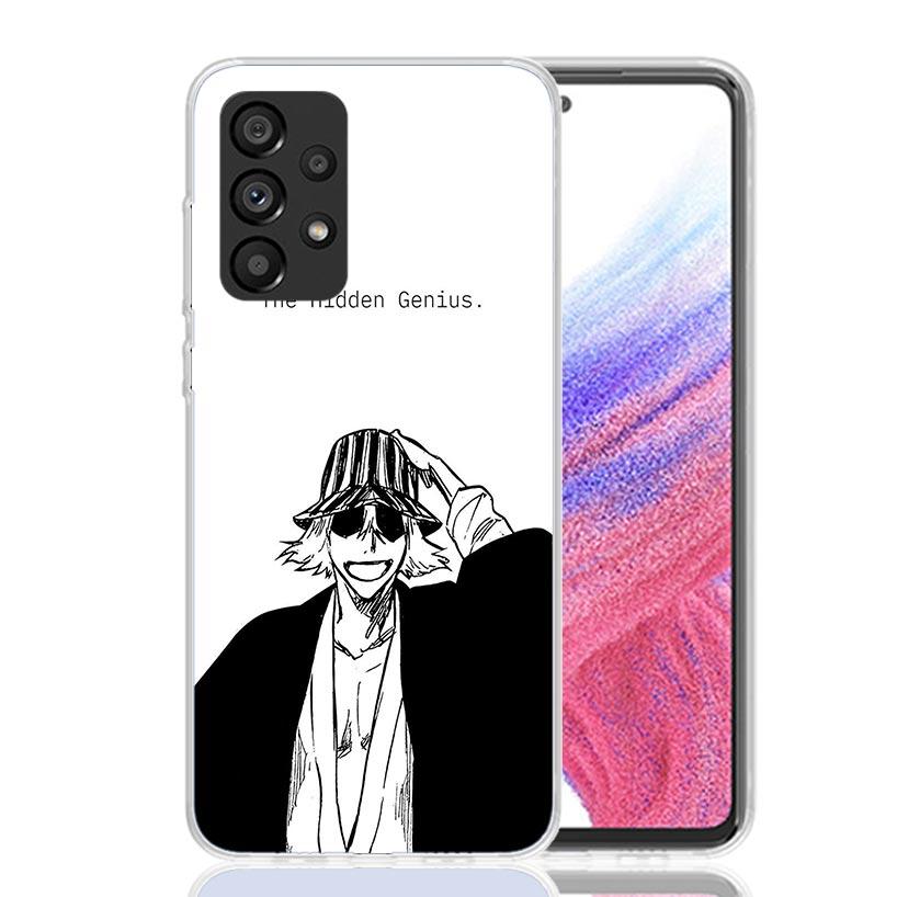 Bleach Kisuke Urahara Phone Case For Samsung Galaxy A17 A16 A14 A15 A13 A57 A56 A54 A55 A53 A37 A36 A34 A35 A33 A26 A24 A25 A23