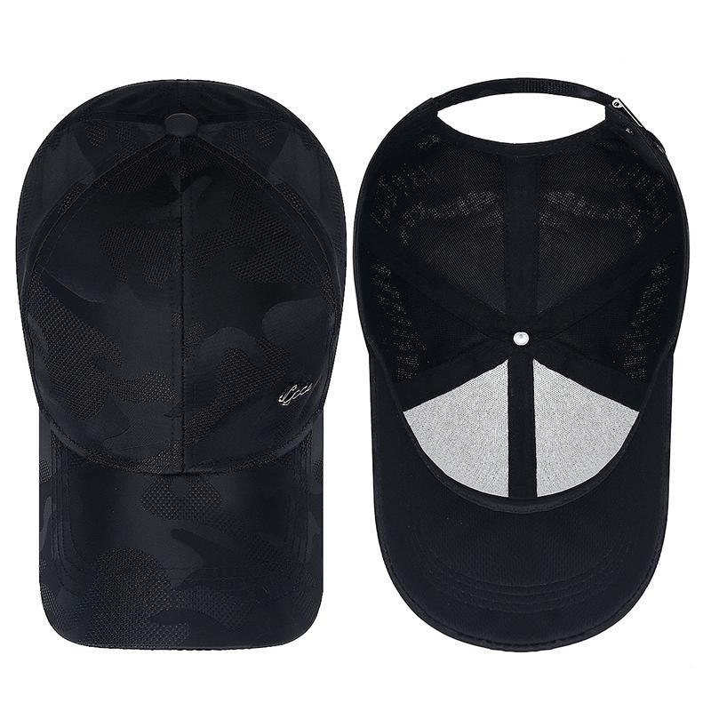 Men's Camouflage Adjustable Baseball Cap Outdoor Sports Sun Hat Snapback Hat Sun Visor Hats Fishing Hat Peak Cap