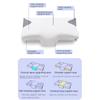 Hem Butterfly Sleep Memory Kudde Ortotic Kudde Långsam Rebound Mjuk Hotell Noll Tryck Butterfly Nackkudde Kärna Hemtextil