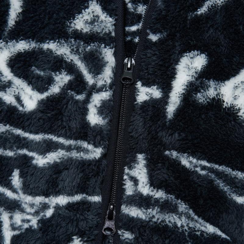 G.p Fleecejacke   Schwarz