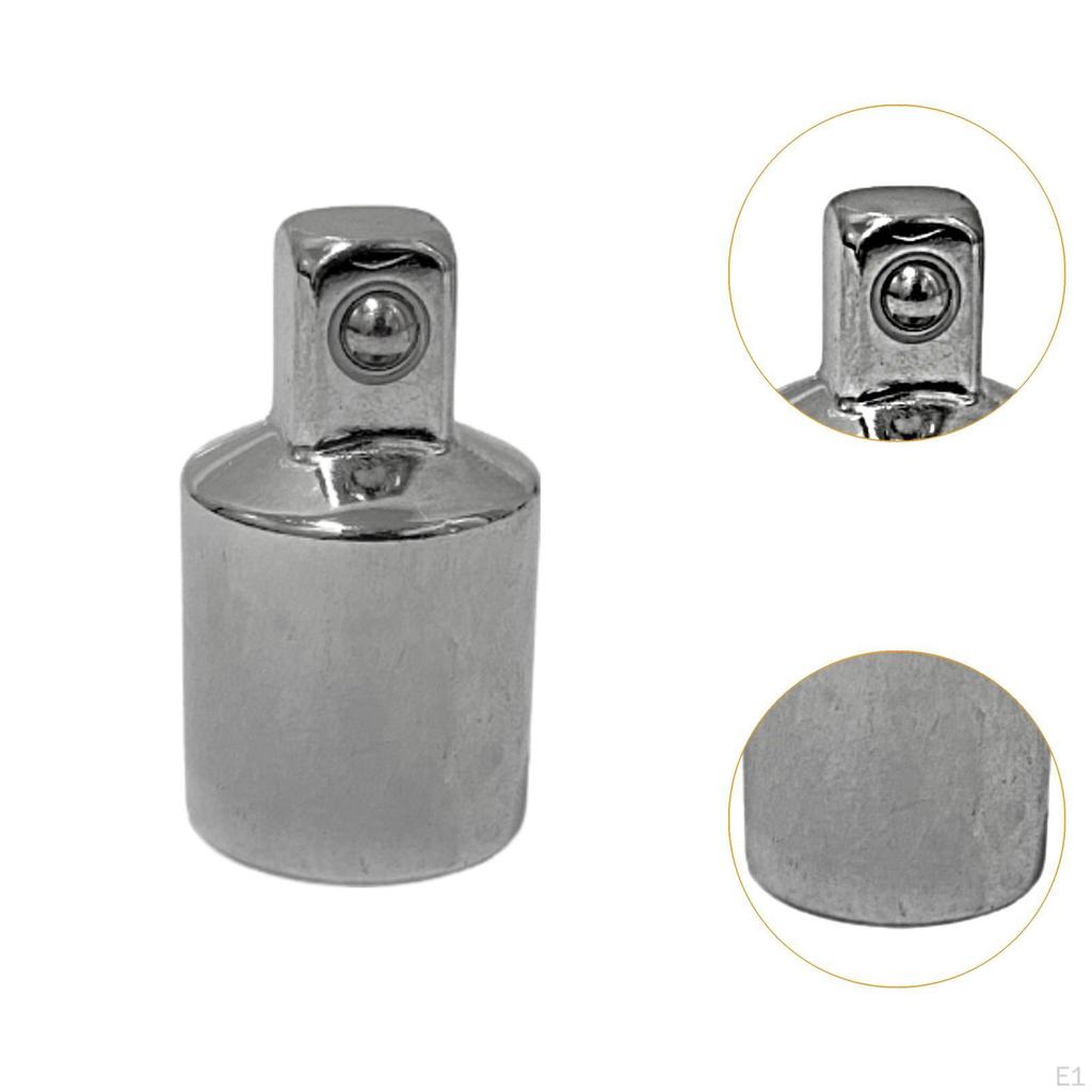Wrench Sockets Adapter Steel Rustproof 1/2" F To 3/8" M Heavy Duty Construction for Garage