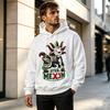 Men's Mexican Style Christmas 2D Graphic Hoodie - Soft Breathable Loose Fit, Trendy Versatile for Daily Casual Wear
