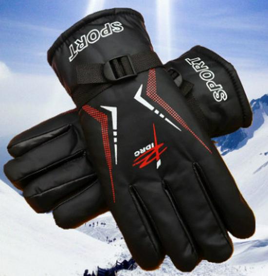 

Мужские зимние флисовые велоперчатки: Ветрозащитный и водонепроницаемый One Size