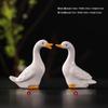 Milin Ceramic Duck Bonsai Ornament