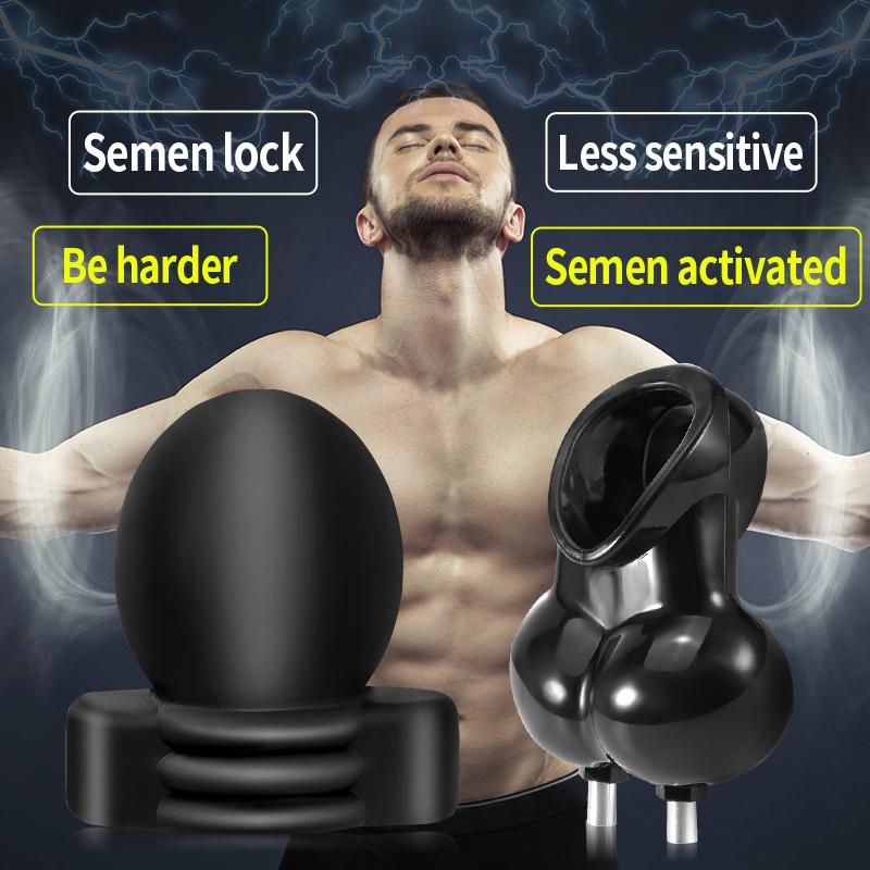 Penis Electric Stimulation Scrotum Electro Chastity Cage Cock Rings  Toys Electroshock Cockring Glans Stimulator Estim Sex