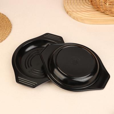 5 Stück Kasserolle Stein Topf Matte Untersetzer Isolationsmatte Reisnudeln Scharfer Feuertopf Hitzebeständig Verbrühschutz Verdicktes Tablett