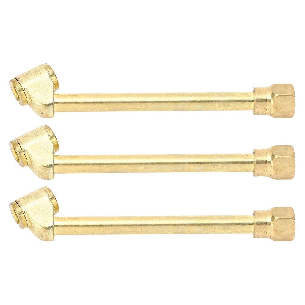10 Sets Dual Head Air Chuck 1/4in FNPT Thread Iron Zinc Alloy 2 Way Connect Air Chuck with Quick Plu