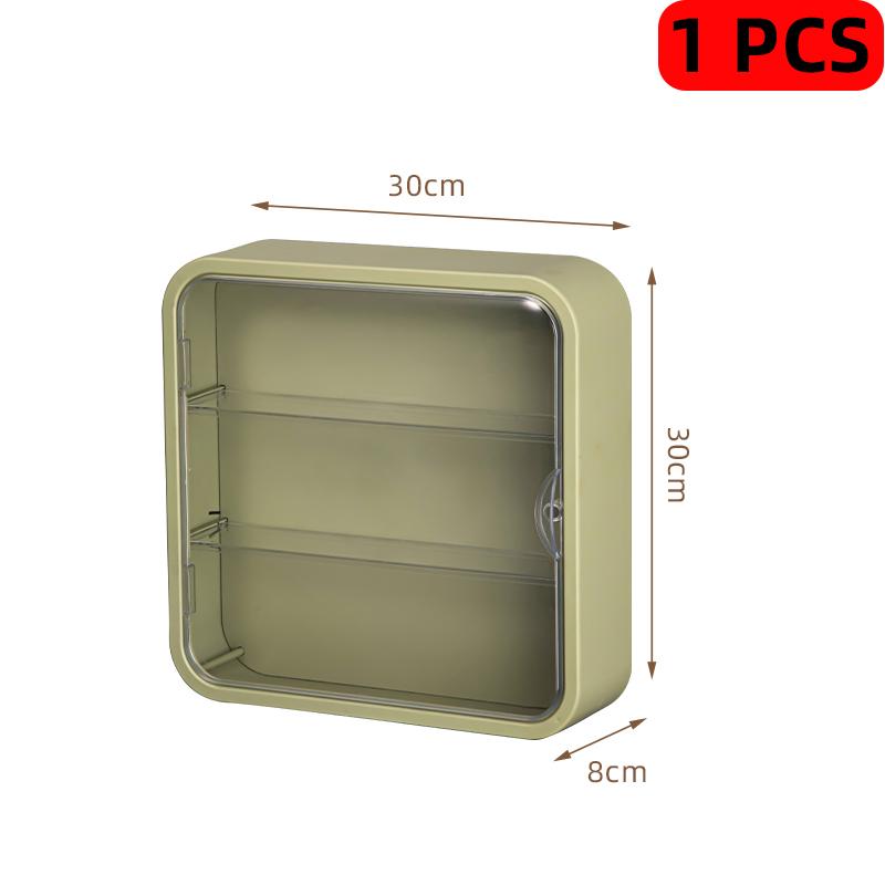 Wall Mounted Clear Acrylic Storage Box for Figures, Blind Box Display Case, Dust-Proof Stand for Dolls and Toys